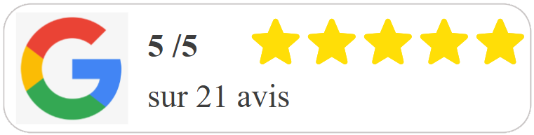 5/5 sur 21 avis